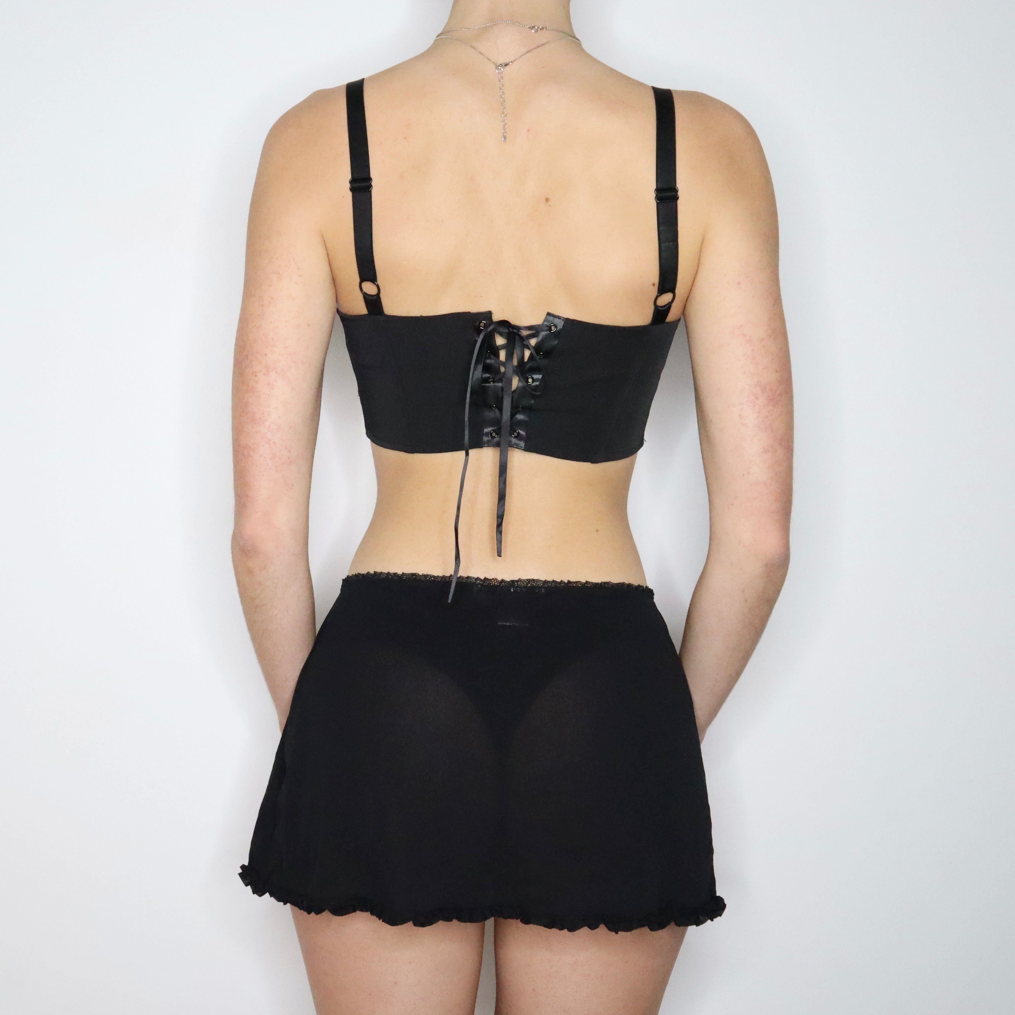 90s MORGAN DE TOI Cropped Vest (S)
