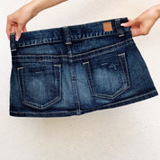 Guess Denim Micro Mini Skirt