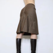 Dolce & Gabbana Plaid Midi Skirt (S-M)