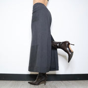 Gray Maxi Skirt (Small)