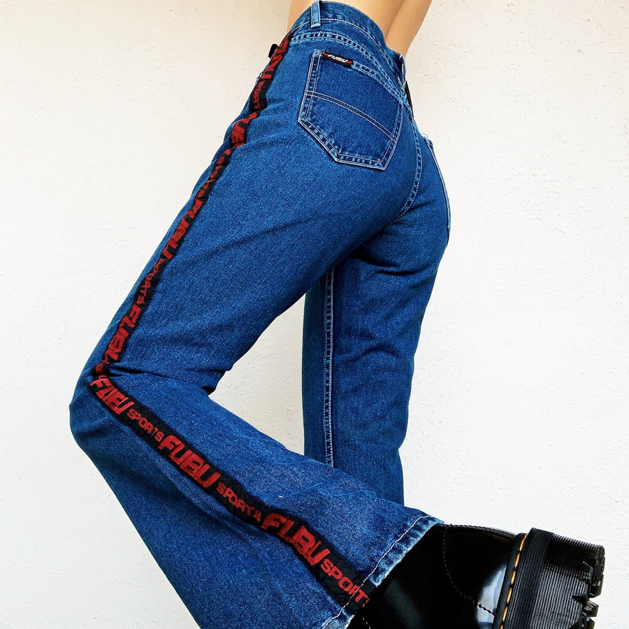 Fubu Sports Spellout Jeans