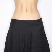 90s DKNY Whimsigoth Maxi Skirt (M)