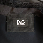 D&G Sexy Black Midi Dress (XS)