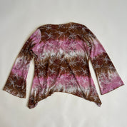 Vintage y2k boho floral blouse (3X)