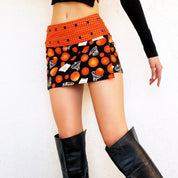 Sporty Reversible Mini Skirt