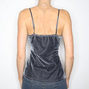 Velvet Lace Up Camisole (Medium)