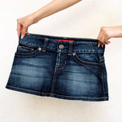 Guess Denim Micro Mini Skirt