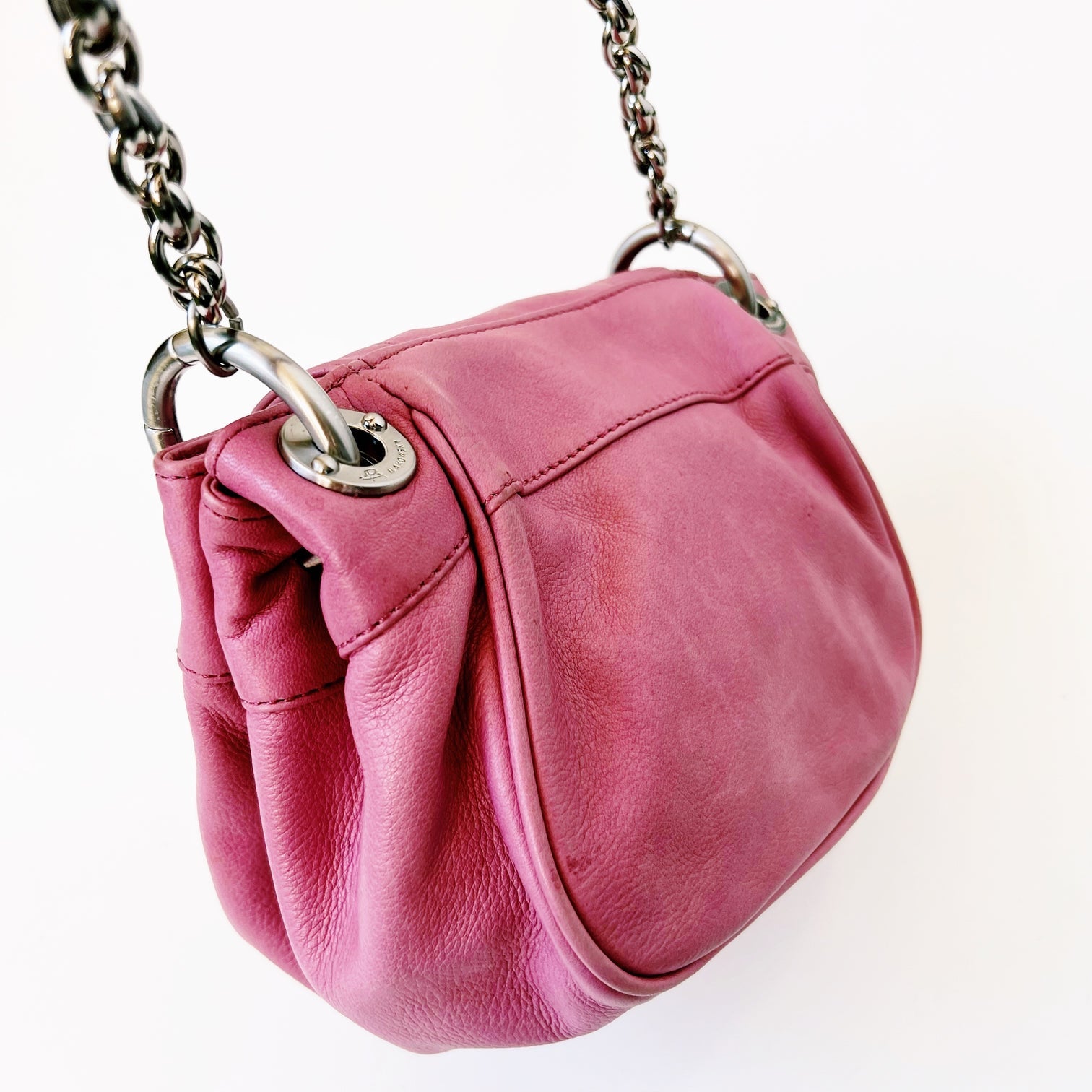 Rosy Pink Leather Purse