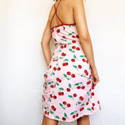 Early 2000s Pink Cherry Dress