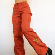 Early 2000s Embroidered Cargo Pants