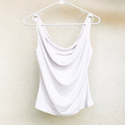 Drapey White Top