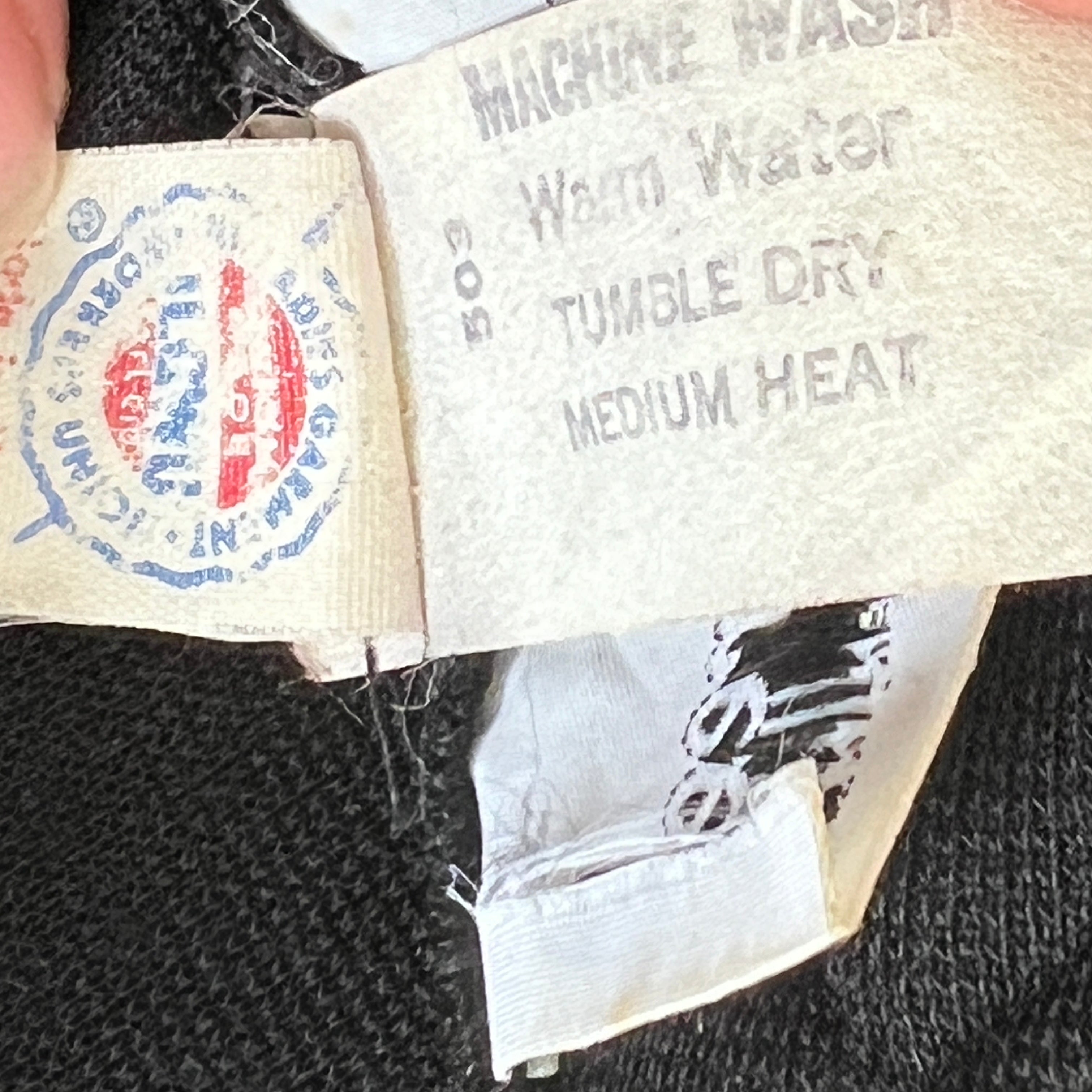 Vintage 60s / 70s black turtleneck dress (M/L)