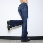 Vintage Y2K Hudson Low Rise Flare Jeans (Medium)
