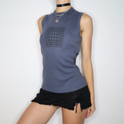 Y2K Graphic Tank Top (M/L)