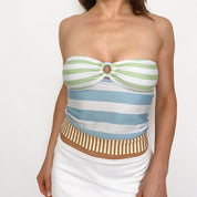 Striped Tube Top
