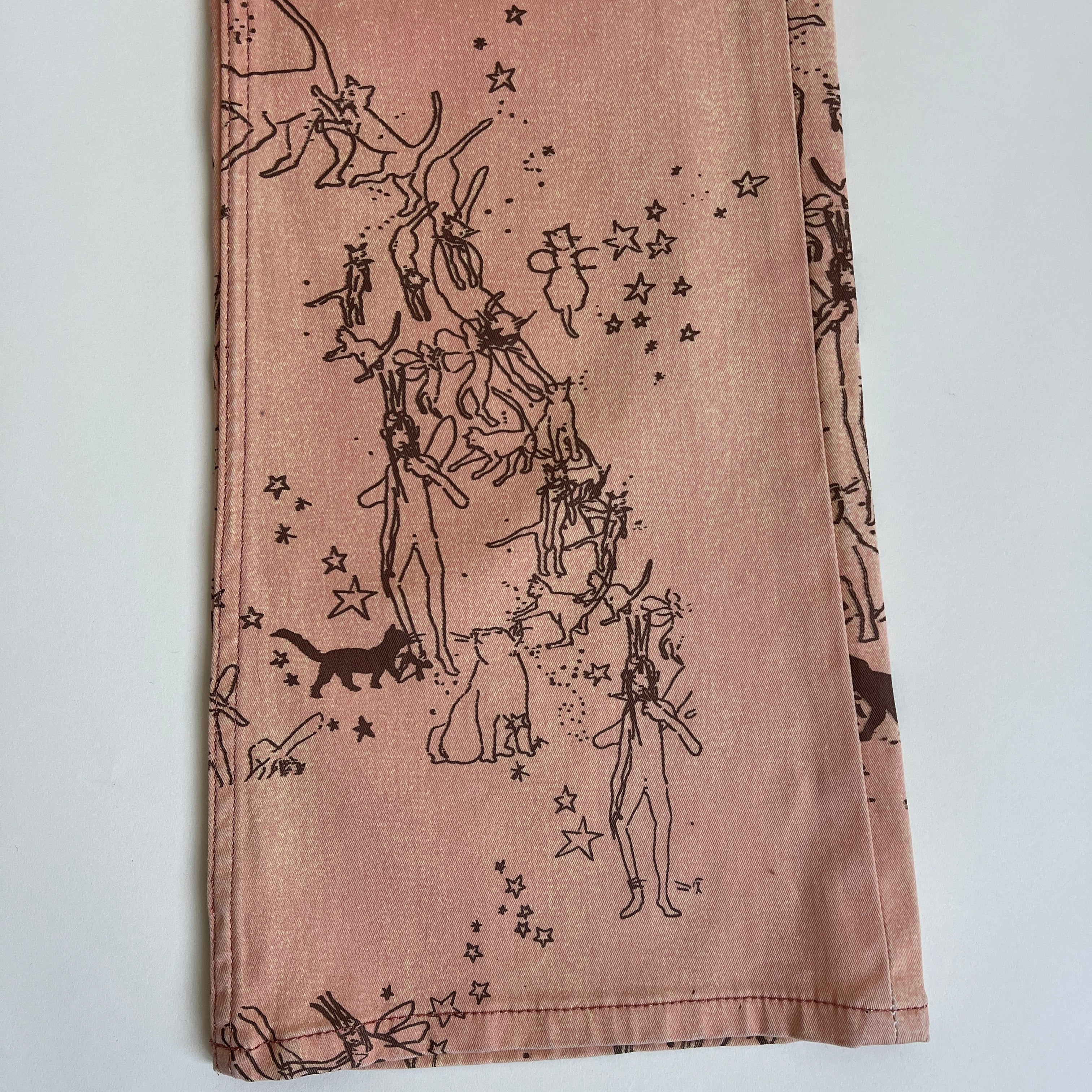 Roberto Cavalli fairy + cat pant (M)