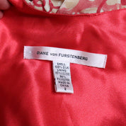 Y2K DIANE VON FURSTENBERG Beaded Silk Dress (S)