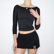 90s Backless Ballet Top (XS)