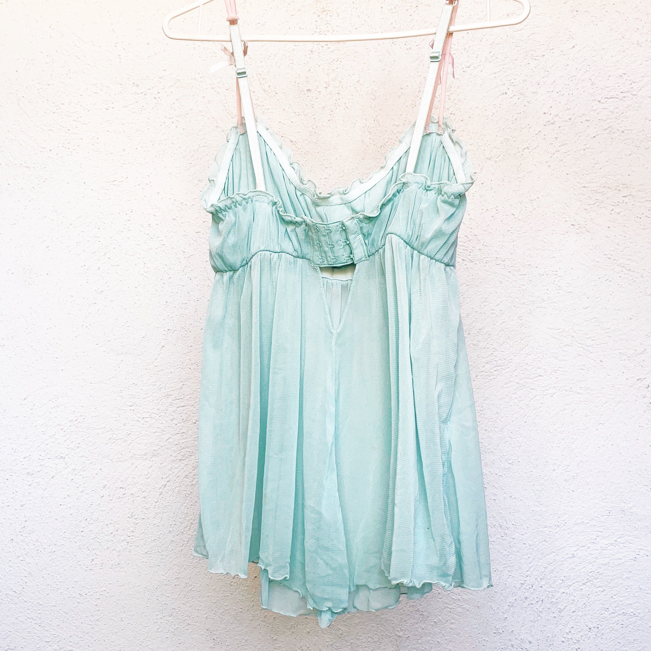 Mint Green Negligee
