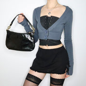 Y2K COACH Black Shoulder Bag