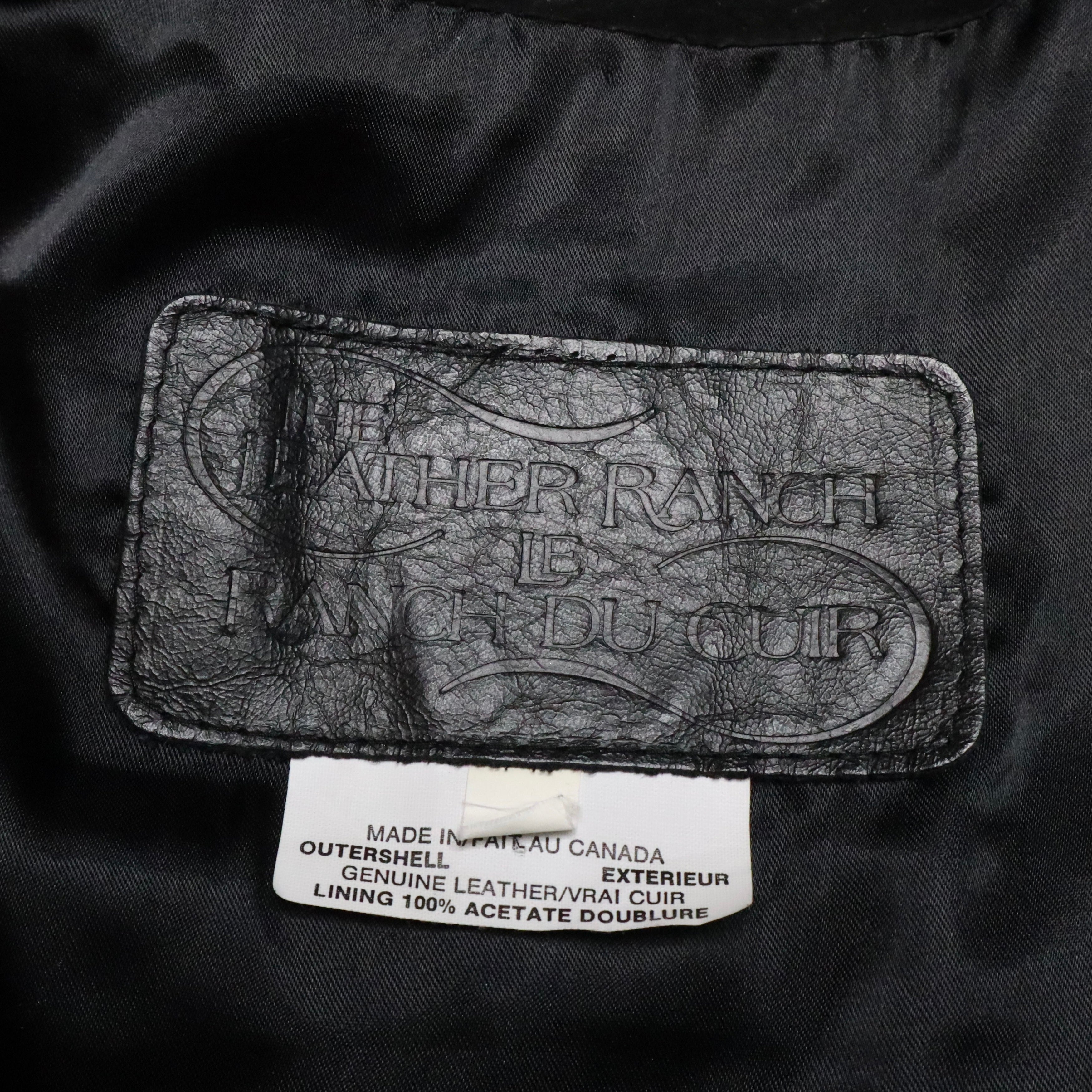90s Black Leather and Suede Western Vest (S/M)