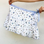 Dainty Floral Mini Skirt