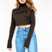 Cropped DKNY Turtleneck