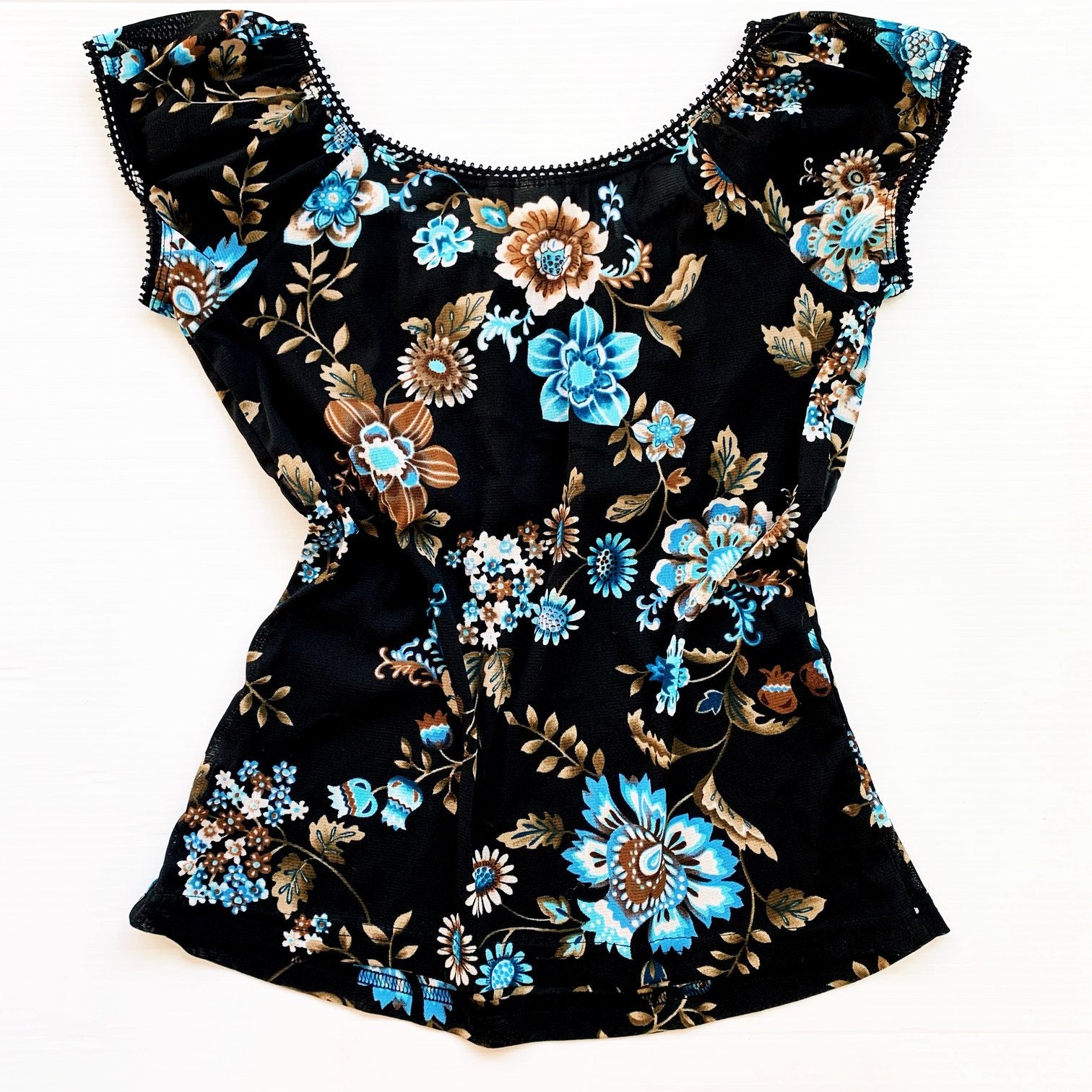 Early 2000s Floral Top