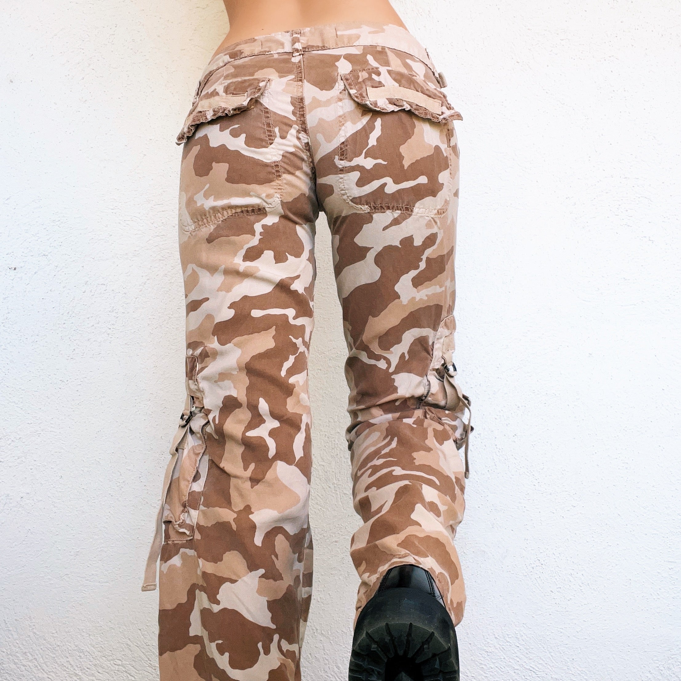 Guess Khaki Camo Cargos