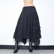 90s DKNY Whimsigoth Maxi Skirt (M)