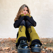 Handmade Shrug Top & Boot Cover Set