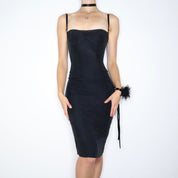 D&G Sexy Black Bustier Dress (XS)