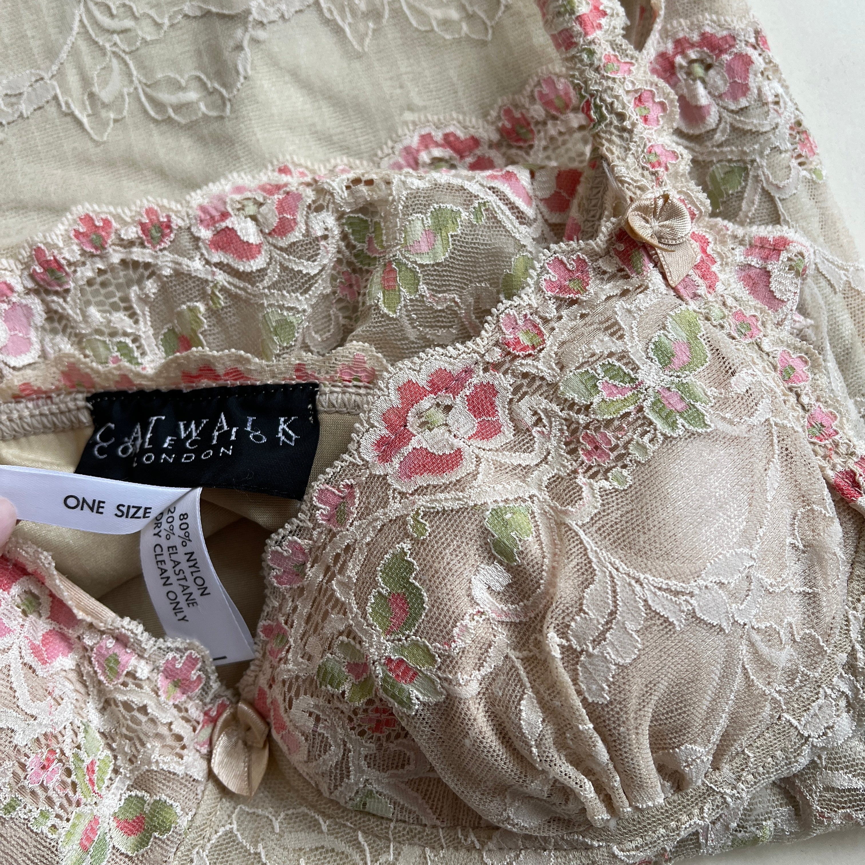 Catwalk Collection lace midi dress - M