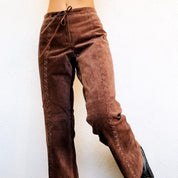 Early 2000s Genuine Suede Pants