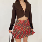 cropped overcoat - small