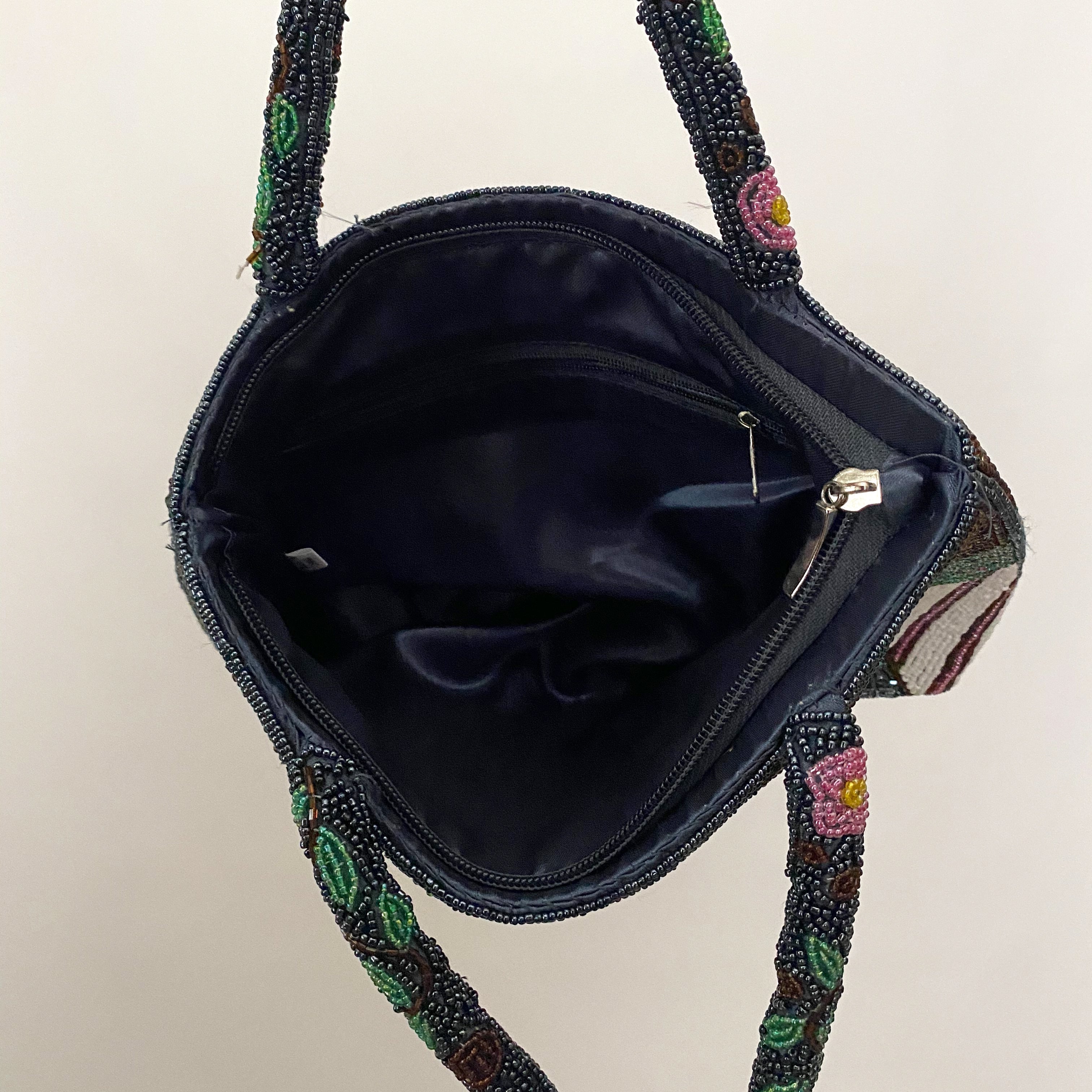 beaded paisley handbag