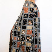 90s Patchwork Maxi Skirt