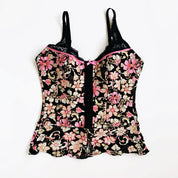 Floral Corset Style Top