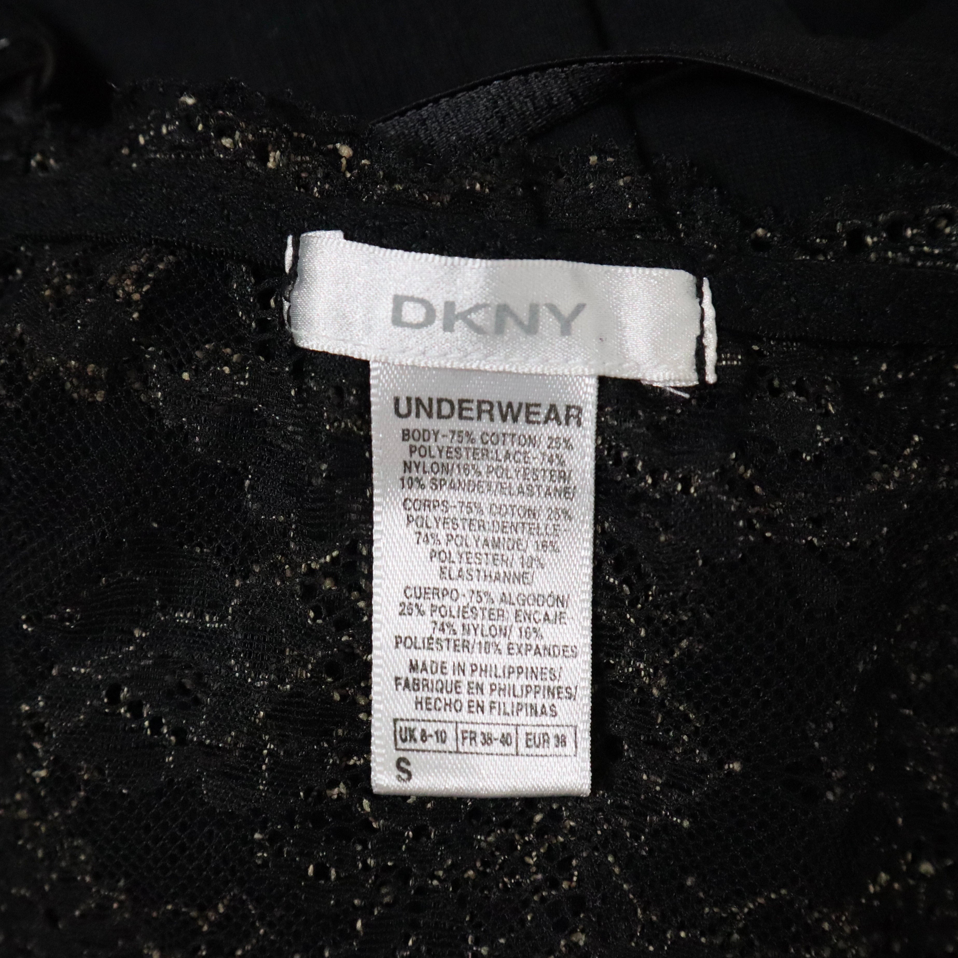 Y2K DKNY Lace Lingerie Mini Dress (S)