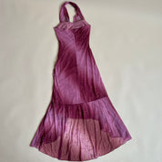 Vintage amethyst prom dress (M)