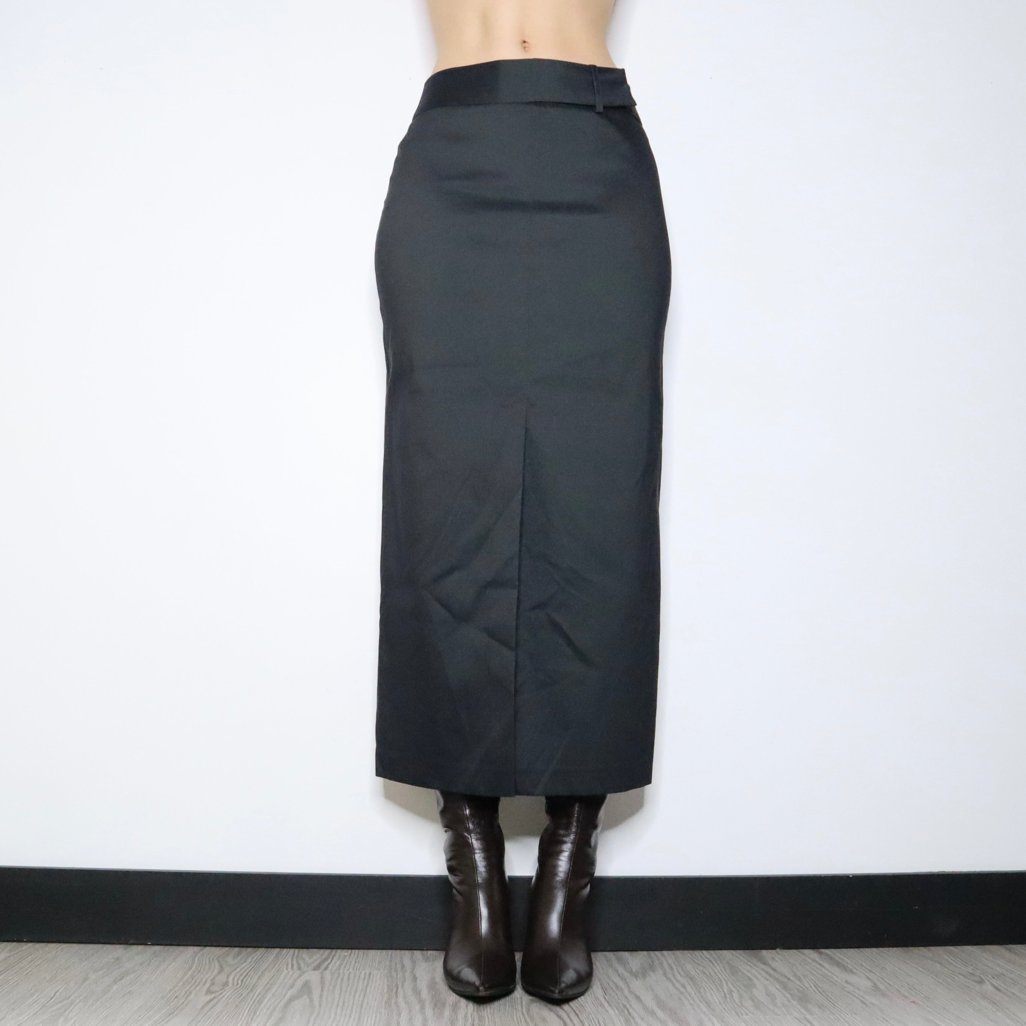 90s Slit Maxi Skirt (S)