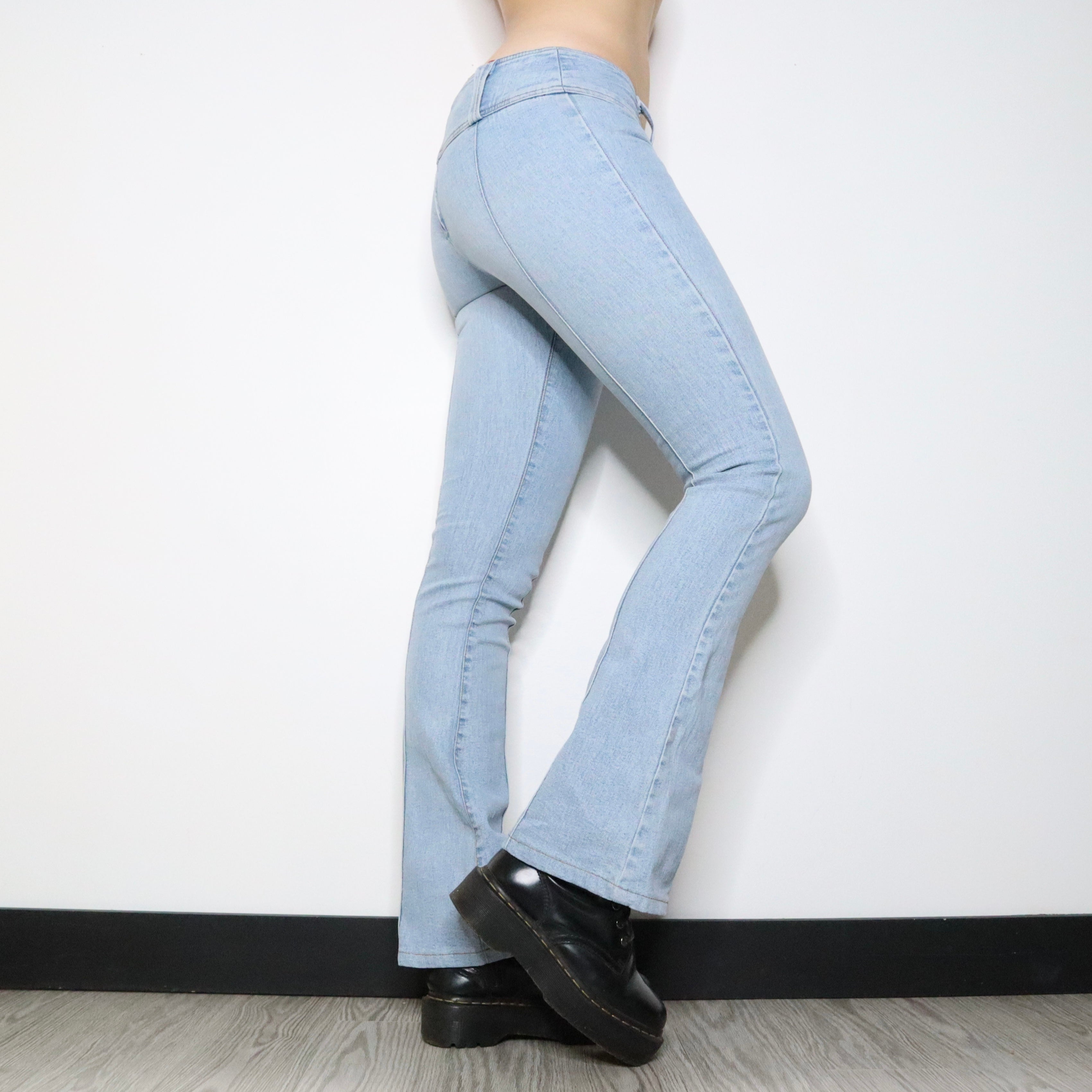 Y2K MISS SIXTY Low Rise Flare Jeans (XS)