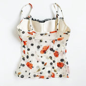 Early 2000s Floral Bustier
