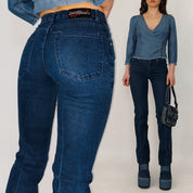y2k glitter jeans - extra small