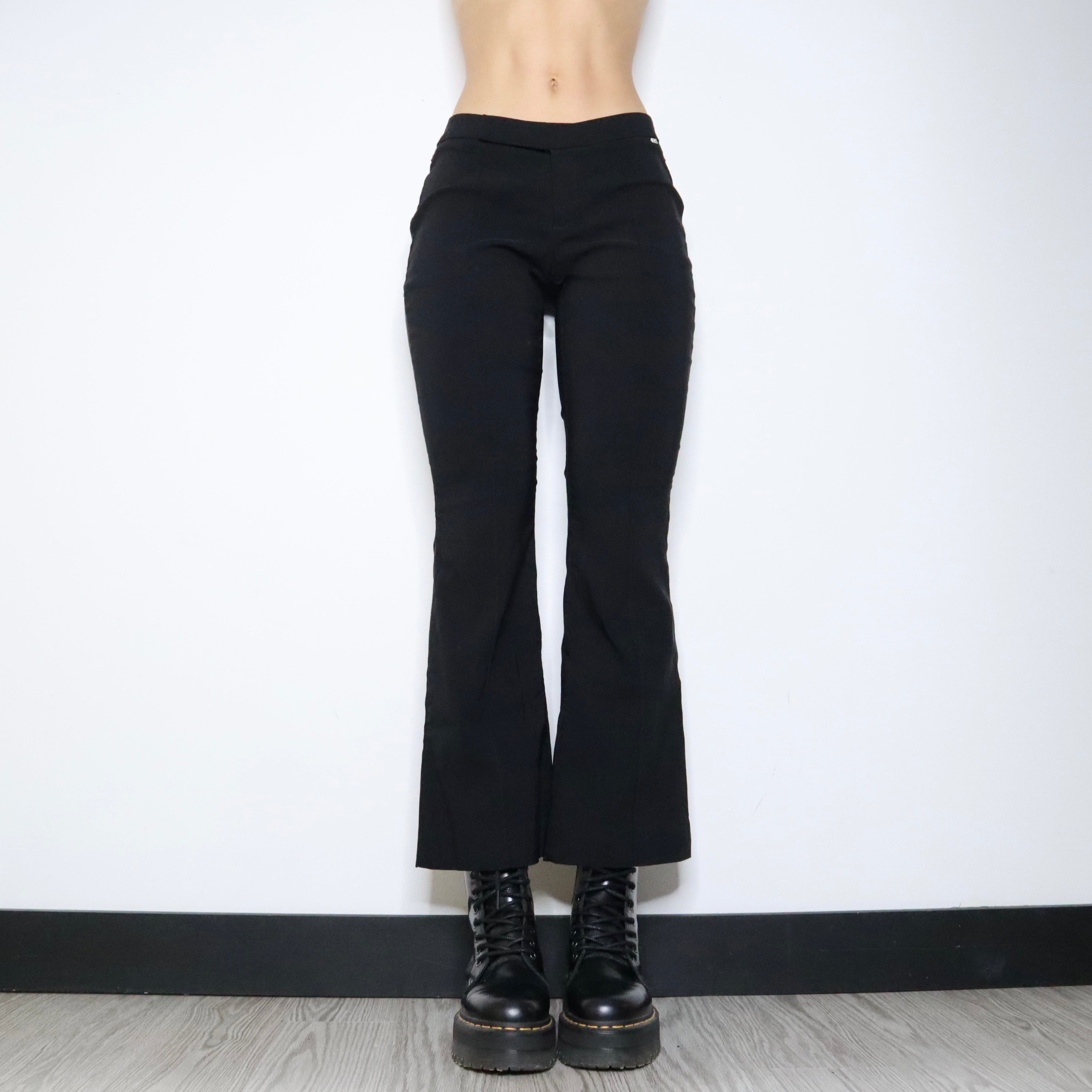 Guess Black Flare Pants (Medium)