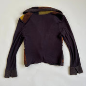 Vintage 90s Italian patchwork cardigan - M/L