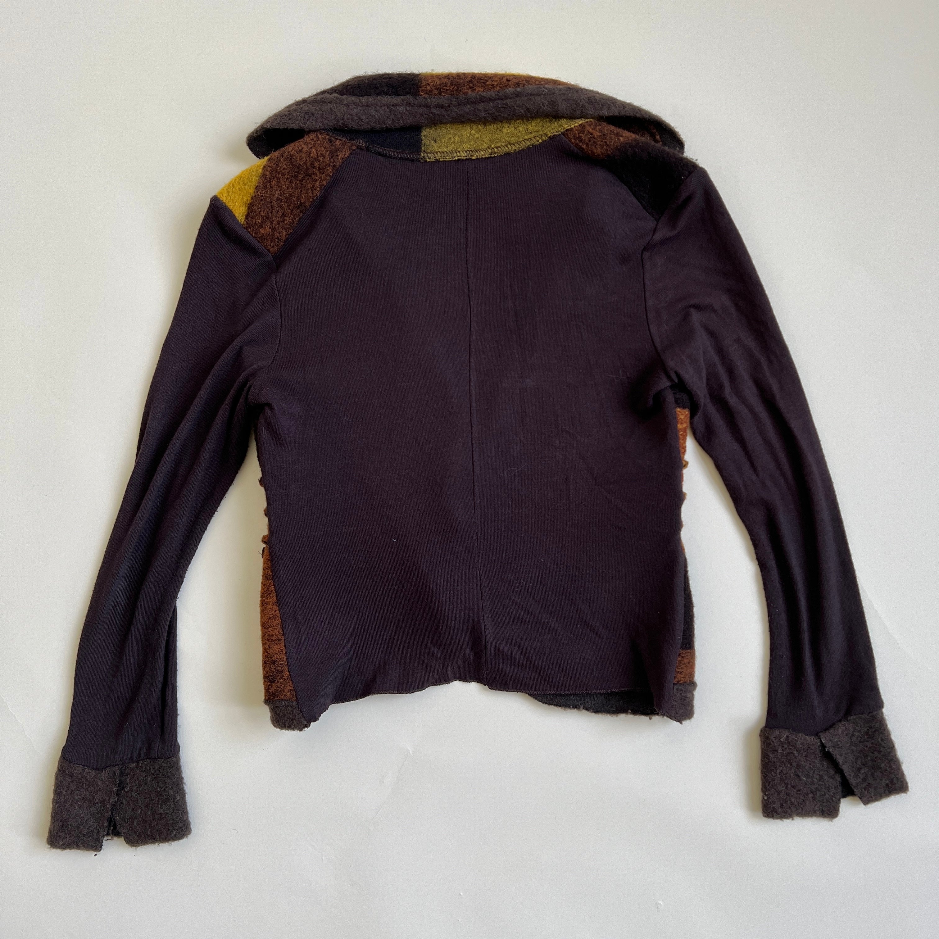 Vintage 90s Italian patchwork cardigan - M/L