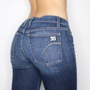 Vintage Y2K Low Rise Flare Jeans (Small)