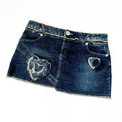 Heartbreaker Denim Mini Skirt