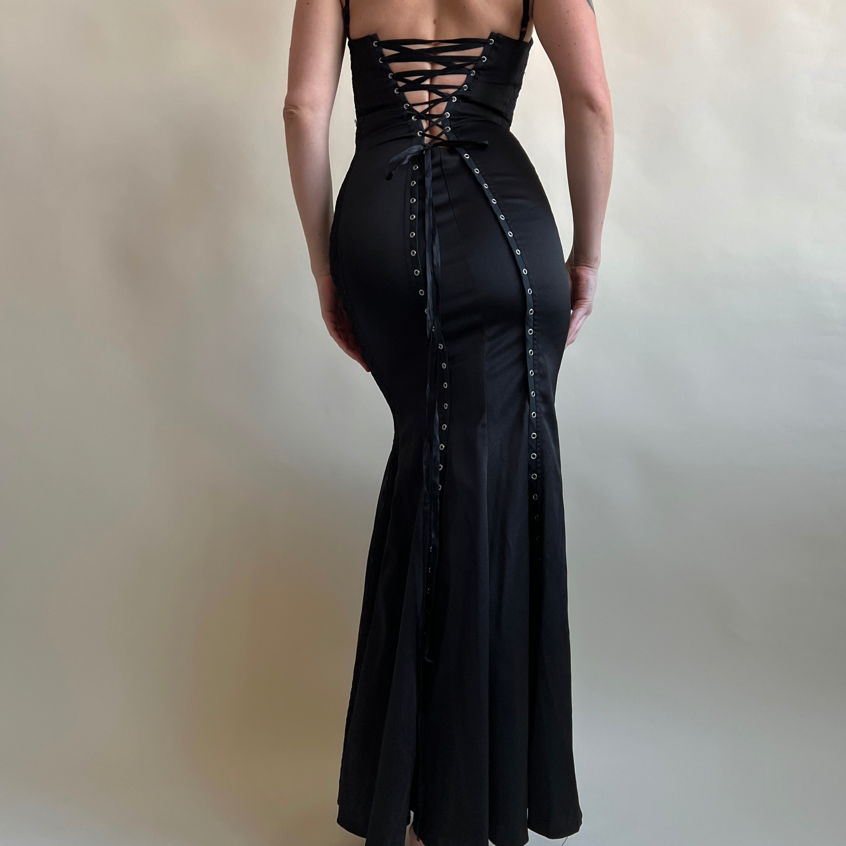 Full corset back formal dress (S/M) – Holy Thrift